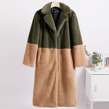 Load image into Gallery viewer, Mikayla Faux Fur Long Winter Coat

