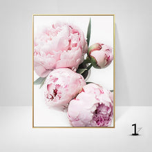 Load image into Gallery viewer, Pink Peony Flowers Wall Art
