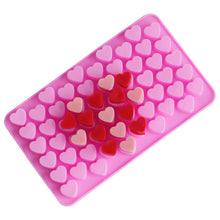 Load image into Gallery viewer, Mini Hearts Silicone Chocolate or Ice Mold
