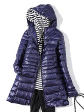 Load image into Gallery viewer, Lightweight Long Duck Down Padded Jacket

