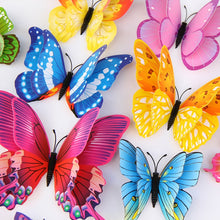 Load image into Gallery viewer, 3D Butterfly Wall Stickers (12pc)
