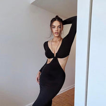 Load image into Gallery viewer, Camille Cut-Out Maxi Dress
