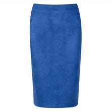 Load image into Gallery viewer, Darla Midi High Waist Suede Pencil Skirt
