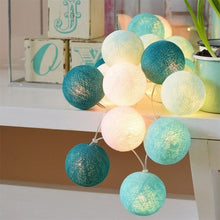 Load image into Gallery viewer, Romantic Cotton Ball LED Garland String Lights
