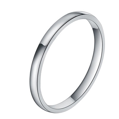 Thin & Simple Titanium Ring