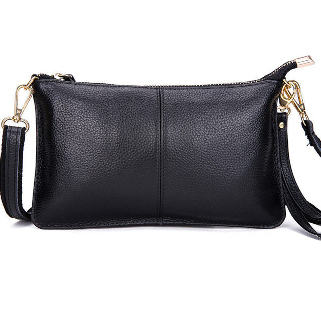 Aysha Genuine Leather Crossbody Bag
