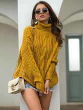 Load image into Gallery viewer, Estelle Chunky Knit Turtleneck Sweater
