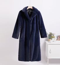 Load image into Gallery viewer, Mikayla Faux Fur Long Winter Coat
