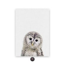Load image into Gallery viewer, Cute Baby Animals Nursery Wall Art
