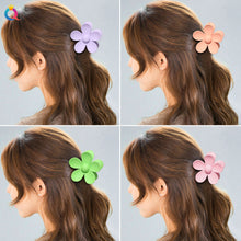 Load image into Gallery viewer, Large Flower Hair Claw Clip
