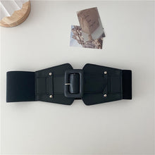 Load image into Gallery viewer, Wide Elastic Leather Waistband

