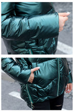 Load image into Gallery viewer, Dana Shiny Winter Puffer Jacket
