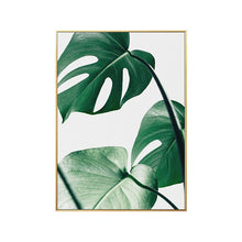 Load image into Gallery viewer, Tropical Plants &amp; Motivational Words Wall Art
