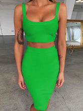 Load image into Gallery viewer, Darcy Two-Piece Bandage Dress Set
