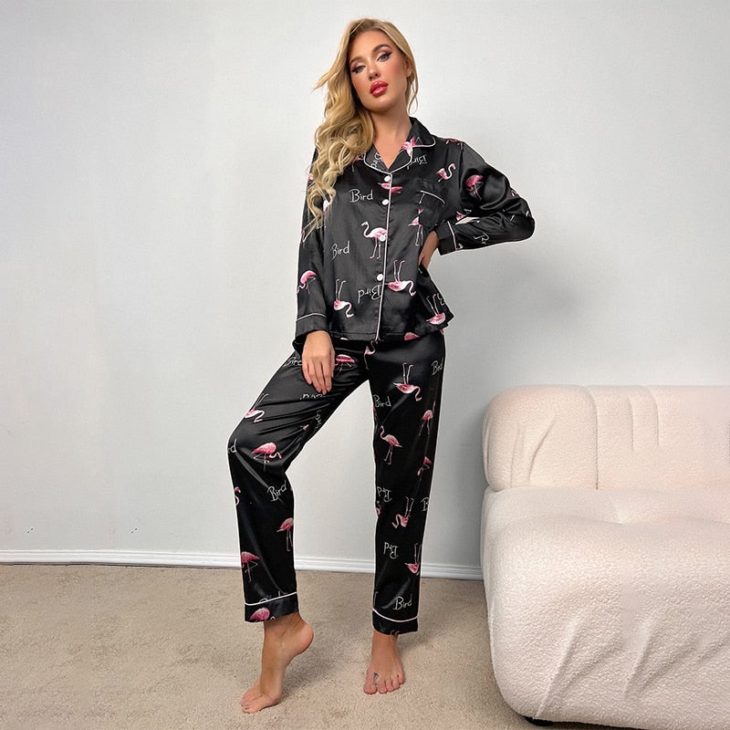 Lana Satin Women's Pyjama Set