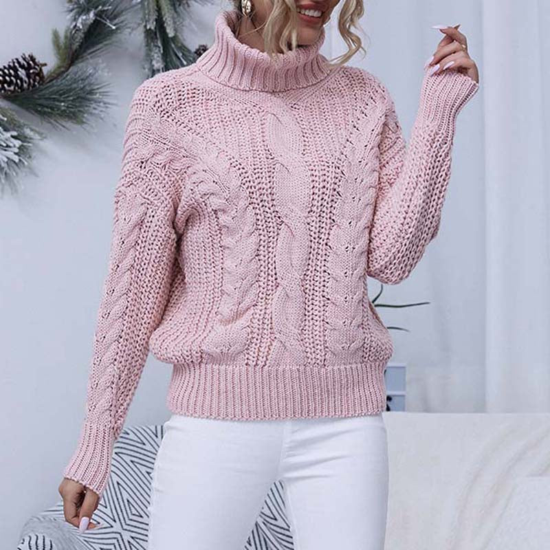 Estelle Chunky Knit Turtleneck Sweater