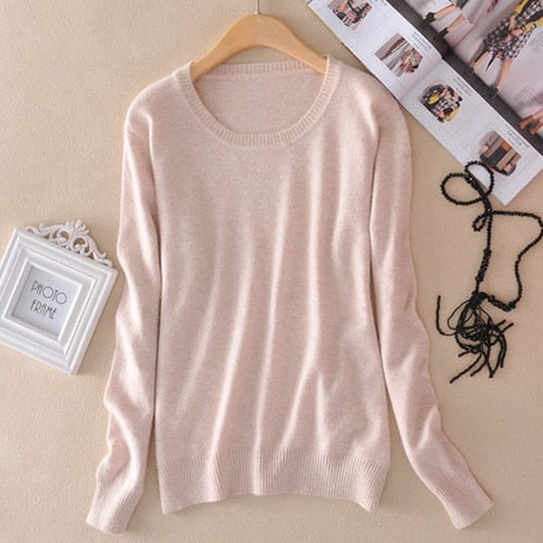 Soft Cashmere Pullover Sweater
