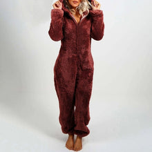 Load image into Gallery viewer, Plush Teddy Bear Romper Suit
