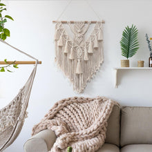 Load image into Gallery viewer, Hand-woven Macrame Wall Hanging
