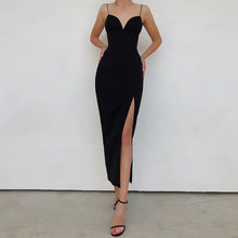 Load image into Gallery viewer, Adyce Bodycon Split Evening Dress
