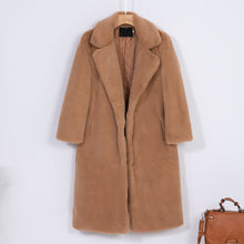 Load image into Gallery viewer, Luxurious Faux Fur Winter Coat
