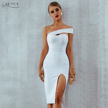 Load image into Gallery viewer, Adelyn Strapless Asymmetrical Evening Dress
