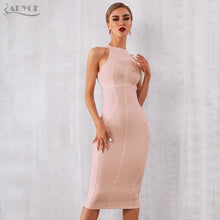 Load image into Gallery viewer, Leia High-Neck Bandage Dress
