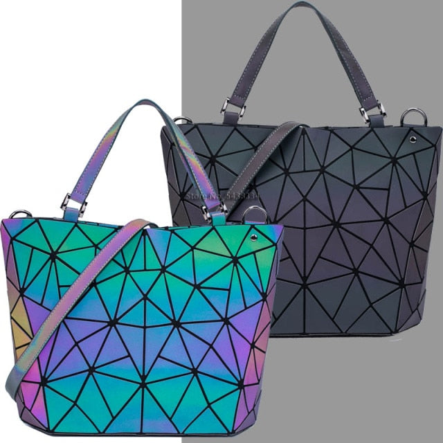 Luminous Geometric Handbag (Small)