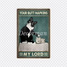 Load image into Gallery viewer, Hilarious Cat-Themed Canvas Wall Prints
