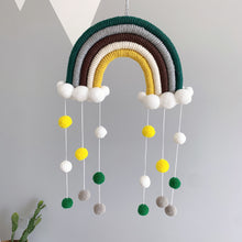 Load image into Gallery viewer, Nordic Cloud and Rainbow Wall Hanging
