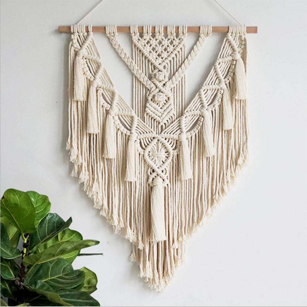 Hand-woven Macrame Wall Hanging