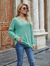 Load image into Gallery viewer, V-Neck Casual Sweater

