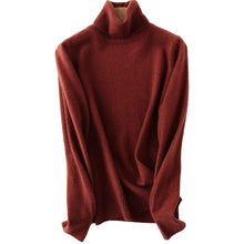 Load image into Gallery viewer, 100% Merino Wool Turtleneck Sweater
