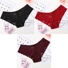 Load image into Gallery viewer, Bannirou Lace Brazilian Panties (3 pack)
