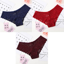 Load image into Gallery viewer, Bannirou Lace Brazilian Panties (3 pack)
