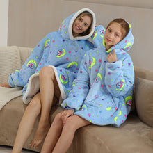 Load image into Gallery viewer, Mummy and Me Matching Sherpa Blanket Hoodies
