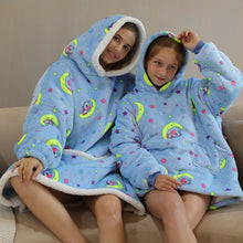 Load image into Gallery viewer, Mummy and Me Matching Sherpa Blanket Hoodies
