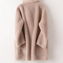 Load image into Gallery viewer, Australian Wool Double-Breasted Winter Coat
