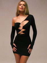 Load image into Gallery viewer, Hayley Cut-Out Mini Dress
