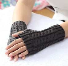 Load image into Gallery viewer, Warm Winter Fingerless Gloves
