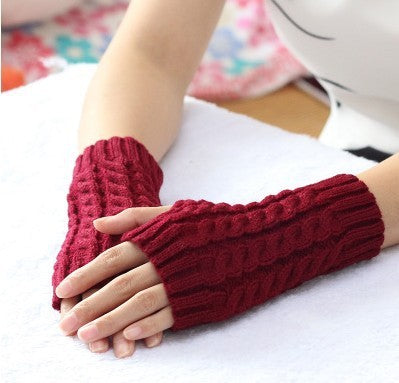Warm Winter Fingerless Gloves