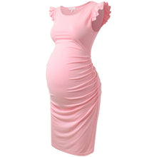Load image into Gallery viewer, Tabitha Ruched Maternity Dress
