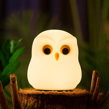 Load image into Gallery viewer, Cute Animal Silicone Touch Night Light
